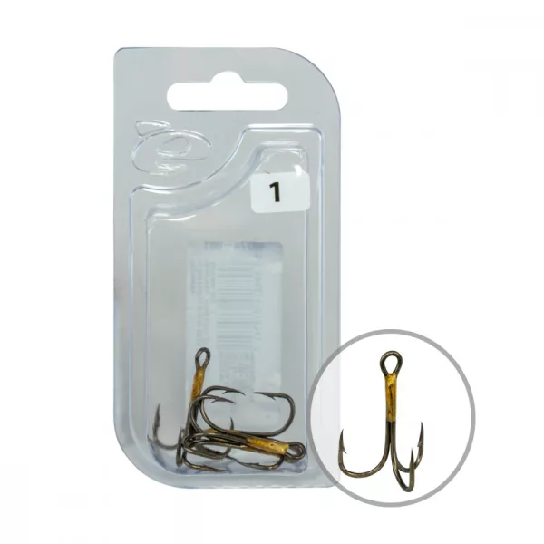 Wizard Grizzly 374M-1 2X Bronz Trojni Trnek 4Kosa/Pak