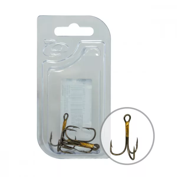 Wizard Grizzly 374M-14 2X Bronz Trojni Trnek 6Kosa/Pak