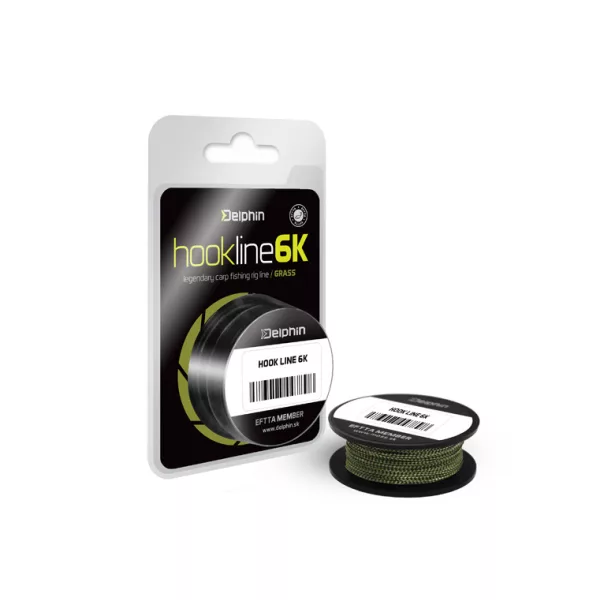 Delphin HOOKLINE 6K trava 20m 15lbs