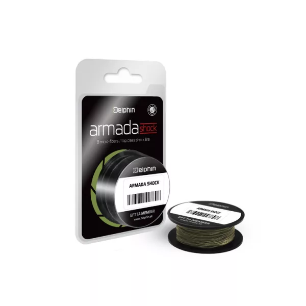 Delphin ARMADA SHOCK zelena 40m 0,18mm 40lbs