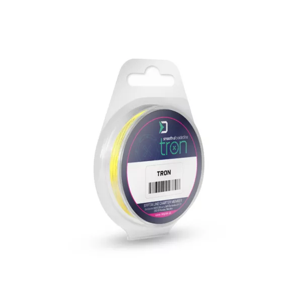 Delphin TRON fluo rumena / 20m 0,05mm 5lbs