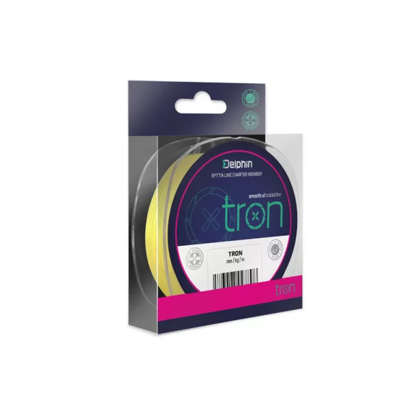 Delphin TRON fluo rumena / 1000m 0,06mm 6lbs