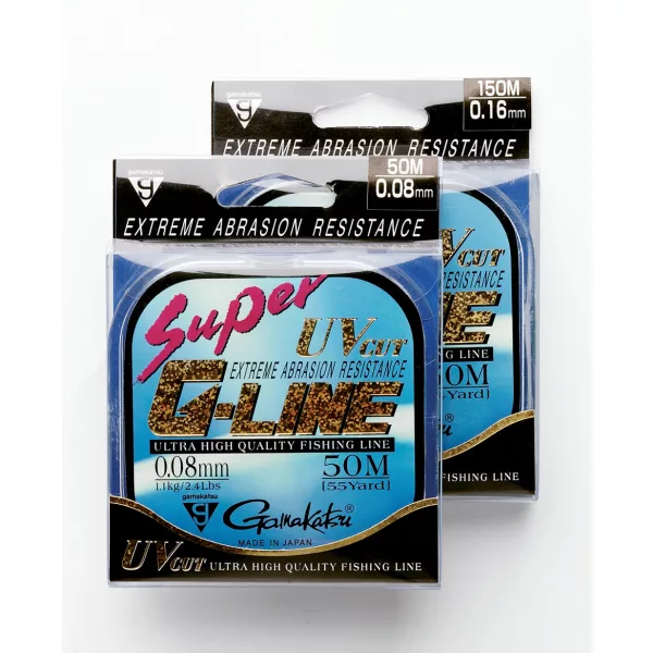 Gamakatsu Super G-line 50m 0.08mm Monofilna predvrvica-Zelena