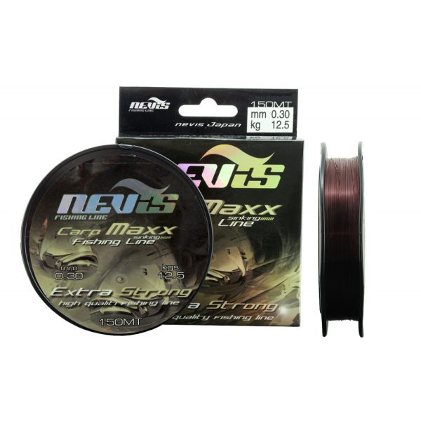 Nevis Carp Maxx 350m 0.35mm Monofilamentna glavna vrvica-Rjava