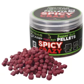 Sensas Super Soft Spicy Crazy 4mm Kaveljni pelet 60gr