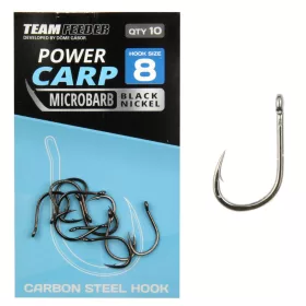   Team Feeder By Döme TF Power Carp 6 Z brado, Z ušesom Feeder Kavelj 10 kosov