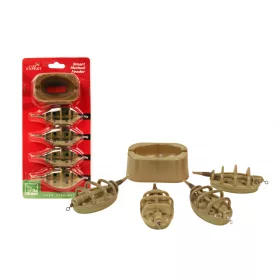  Carp Expert Smart Method Feeder 15gr+20gr+25gr+35gr s potiskalnikom Go green Method košara