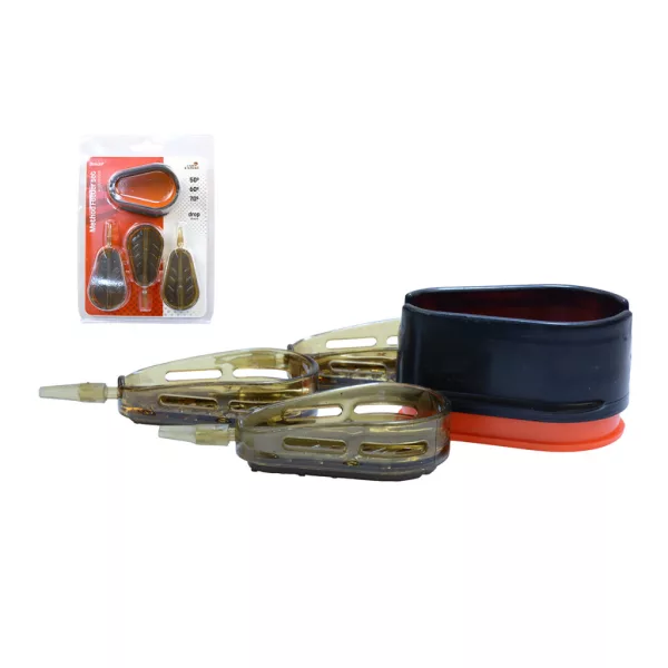 Carp Expert Drop 50+60+70gr Method Kosár Szett Töltővel