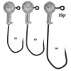 EnergoTeam Glava twisterja Naravna Eurojig JIG glava 1 - 4gr