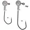 EnergoTeam Glava twisterja Naravna Eurojig JIG glava 1 - 4gr