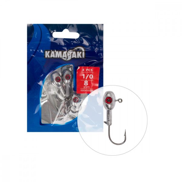 Kamasaki Red Shot Jig Glava 12G 2/0 3Kos/Paket