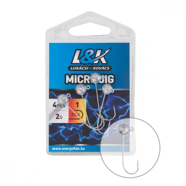 L&K Micro Jig 2316 JIG glava 1 - 3gr - 4 kosov