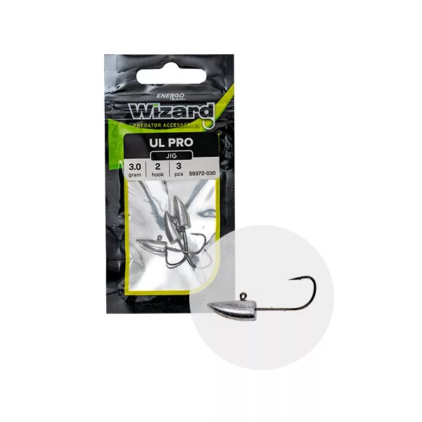 Wizard UL Pro Jig Glava 1G 6 3Pcs/Bag