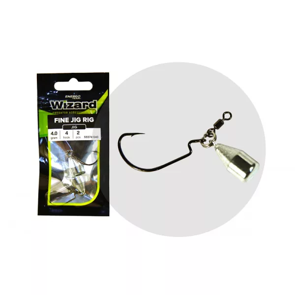 Wizard Fine Jig Rig 4 4gr Offset montaža 2kos