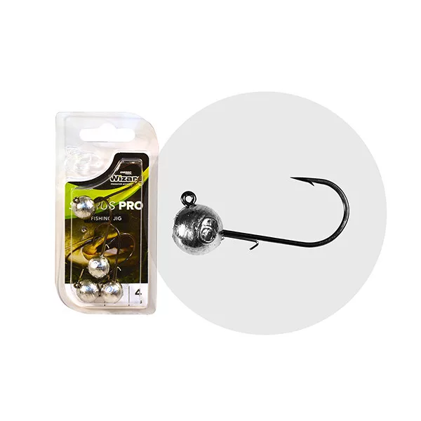 Wizard Silurus Pro 4/0 22gr Jig Glava 3 kosi