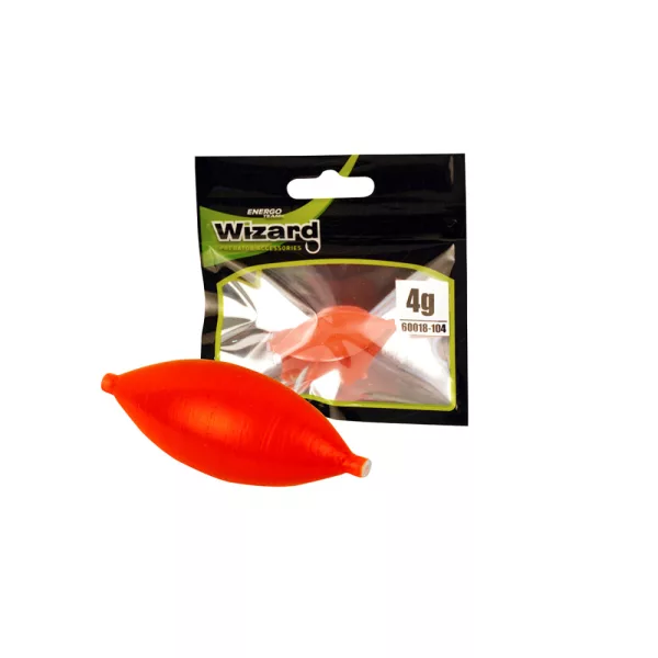 Wizard Upose Podvodni Plovec Rdeč 4g