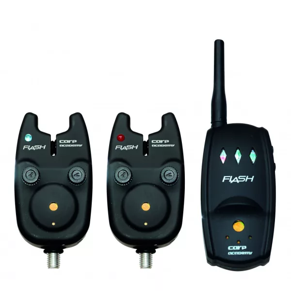 Carp Academy Flash elektronski indikator ugriza 2+1 komplet