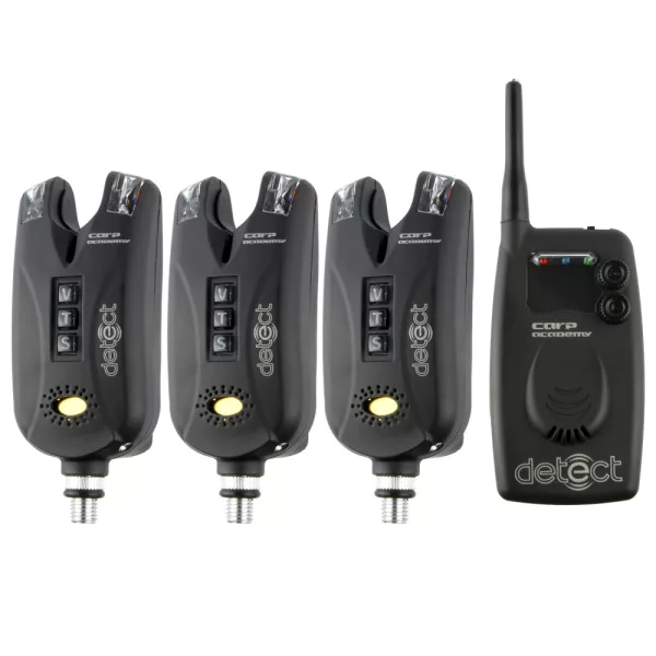 Carp Academy Detect električni indikator ugriza 3+1 komplet
