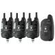 Carp Academy Mojo XTI električni indikator ugriza 3+1 komplet