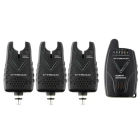 Carp Academy V-Head električni indikator ugriza 3+1