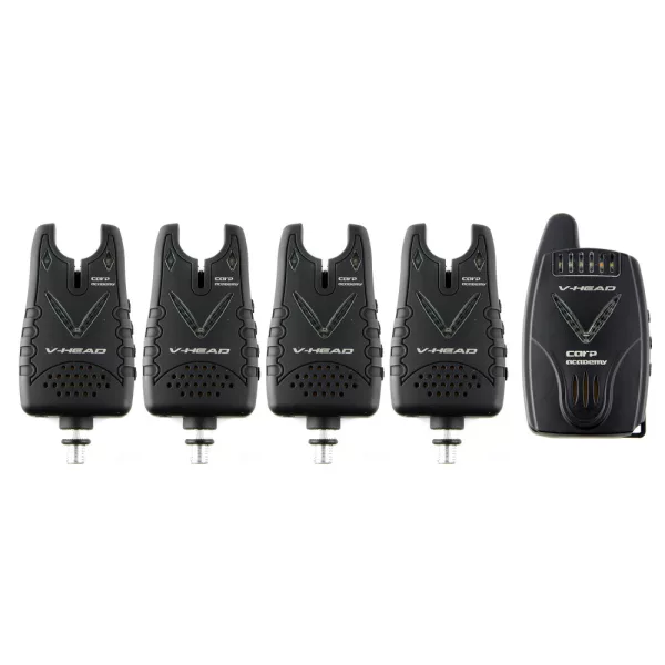 Carp Academy V-Head električni indikator ugriza 4+1