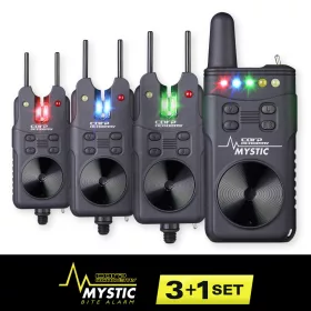 Carp Academy Mystic električni indikator ugriza 3+1 komplet