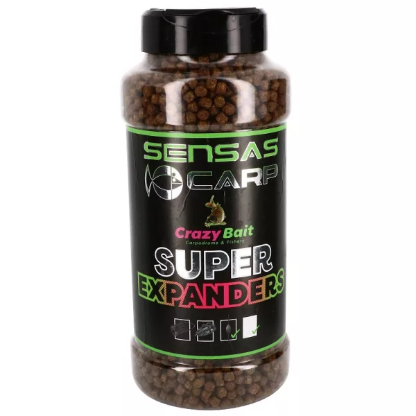 Sensas Super Expanders 4mm Peleti za krmljenje 450gr