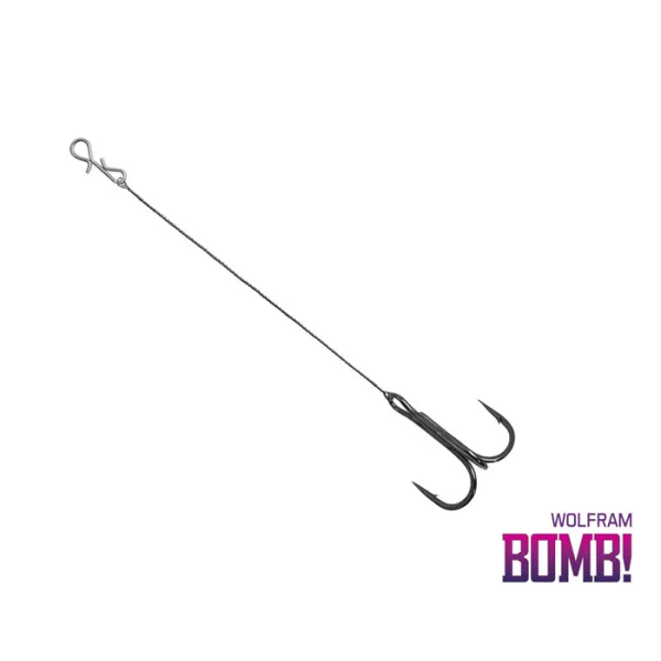 Delphin BOMB! Twisto RIGS Volfram / 3 kosi #2/12cm
