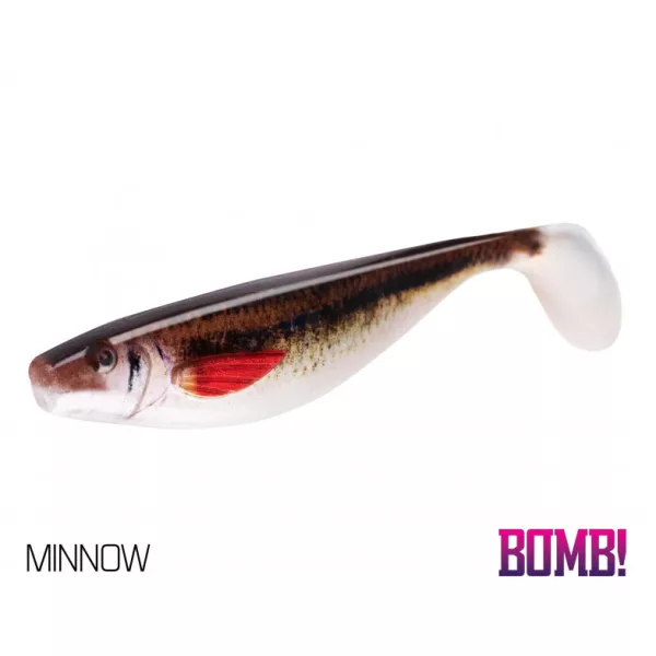 Delphin HYPNO Gumijasta vaba 3D MINNOW 130mm - 2 kos