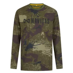 Navitas Identity Camo Dolgi rokav Tee S Majica
