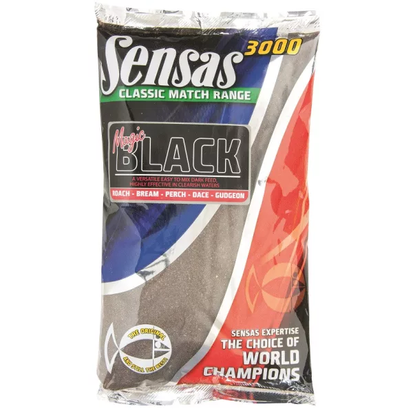 Sensas 3000 Magic Black Vaba 1kg