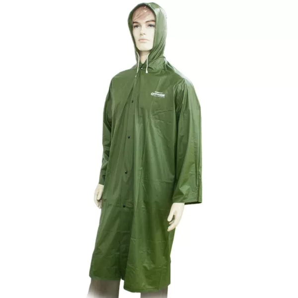 Outdoor PVC Pončo Olive Dežni Plašč L
