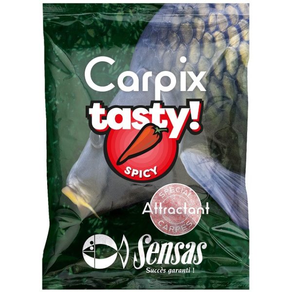 Sensas Carpix Tasty Spicy praškasti atraktor 300gr