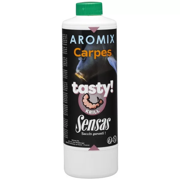 Sensas Aromix Carp Tasty Krill tekoči atraktor 500ml