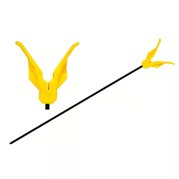 Carp Expert Podpora za Palico v Obliki V Rumena 45cm