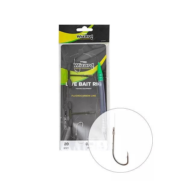 Wizard LIVE BAIT RIG MEDIUM Sistem za plenilske ribe