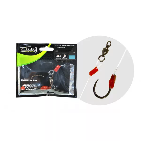 Wizard Monster Classic Mono predvrvica 11/0 Round 50cm Predvrvica za soma