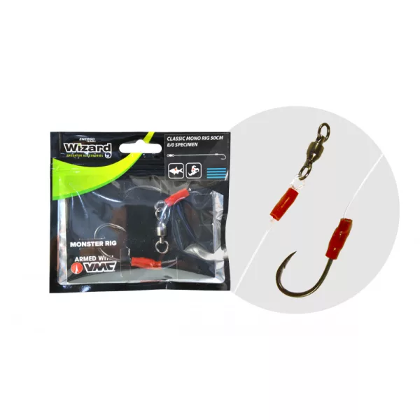 Wizard Monster Classic Mono predvrvica 8/0 Specimen 50cm Predvrvica za soma