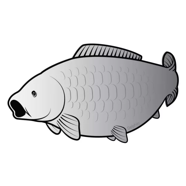 Delphin Samolepilno krap SILVER