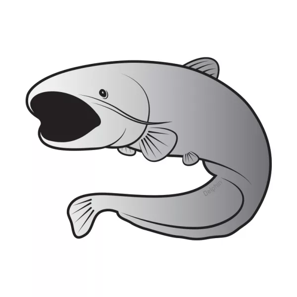 Delphin Samolepilno som SILVER