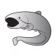 Delphin Samolepilno som SILVER