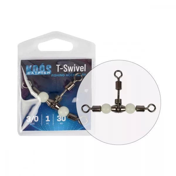 Koos Rolling T-Type-A vrtljivka 3/0 1 Kos/Paket