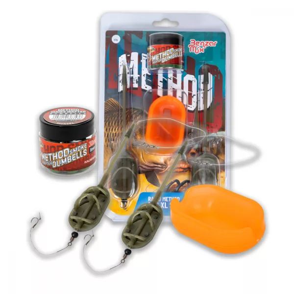 Benzár Mix Rapid Method Arc XL Montaža Set 30gr 2db montaža+polnilnik+vaba Talni ribolov