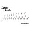 Decoy Worm 5 6/0 Offset Horog 5db