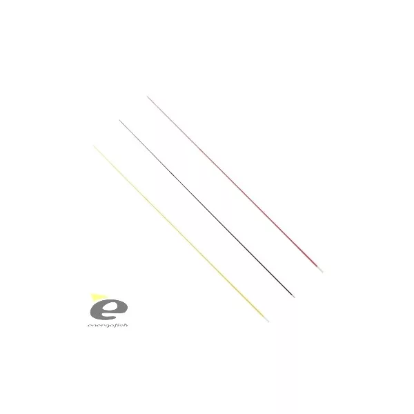 Steklena konica 2,0X6X800 Rdeča