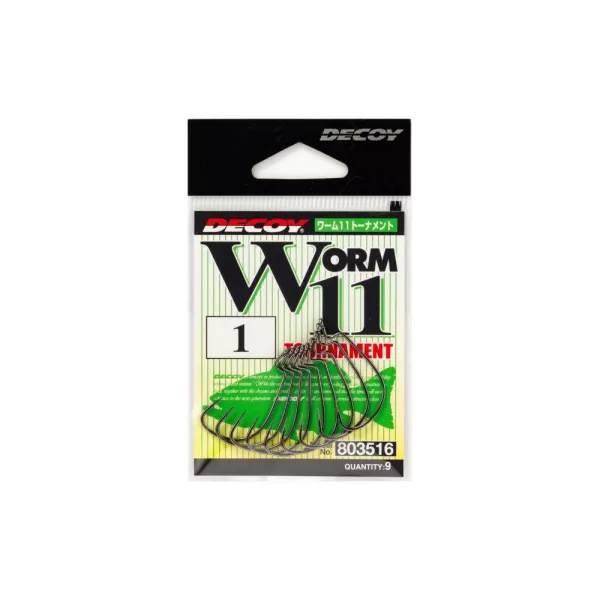Decoy Worm 11 Tournament 4 Offset Horog 9db