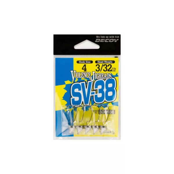 Decoy SV-38 Violence #3 1,8gr Offset Jig Fej 5db