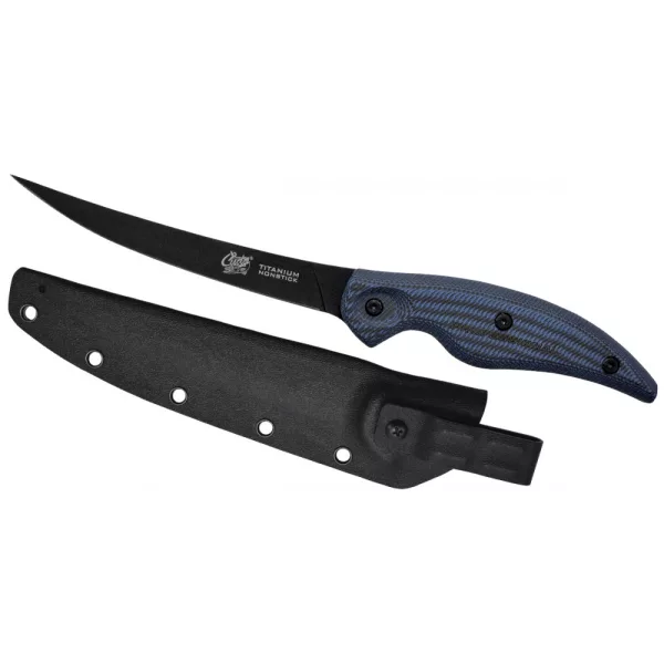 Cuda Professional Knives With Micarta - 6 Curved Boning Knife