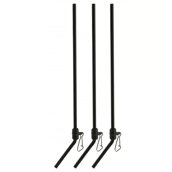 Protikrtačna cev črna 15cm 3 kosi/pak