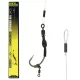 Carp Academy Spinner Rig Curved Shank Rig 2 Trnek za Bojle, Z Bodico in Ušesom, Spinner